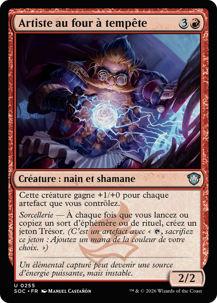 Artiste au four à tempête — Secrets of Strixhaven Commander — Magic: The Gathering
