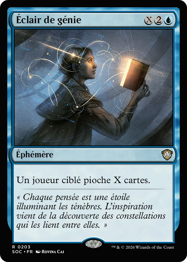 Éclair de génie — Secrets of Strixhaven Commander — Magic: The Gathering