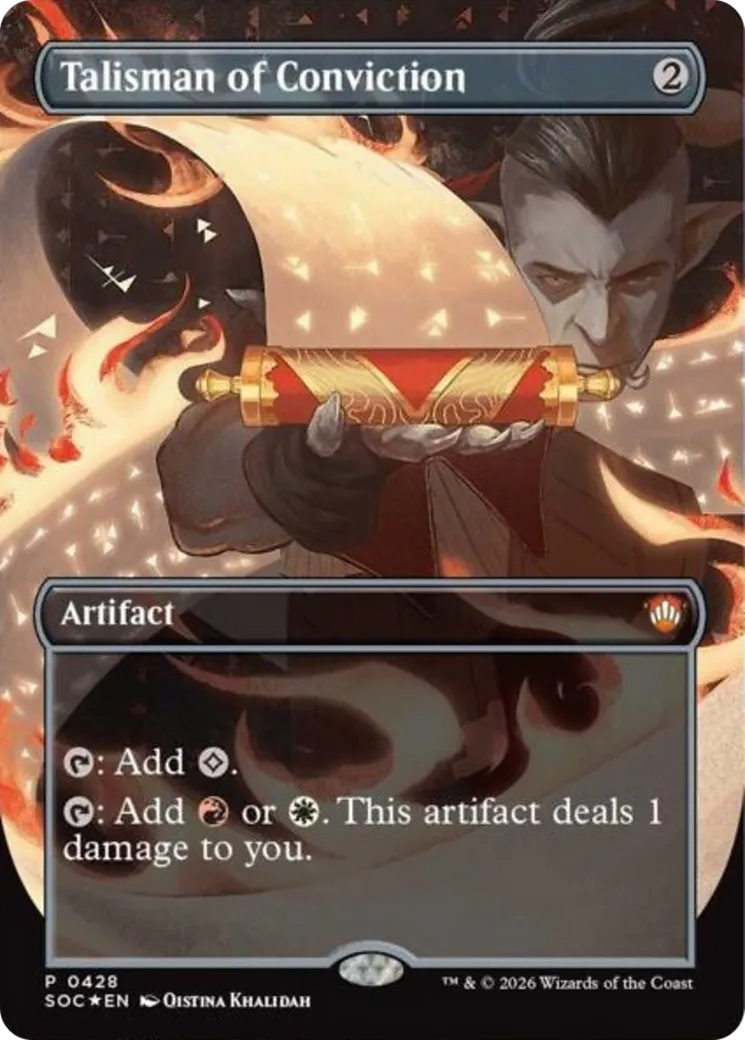 Talisman of Conviction — Secrets of Strixhaven Commander — Magic: The Gathering