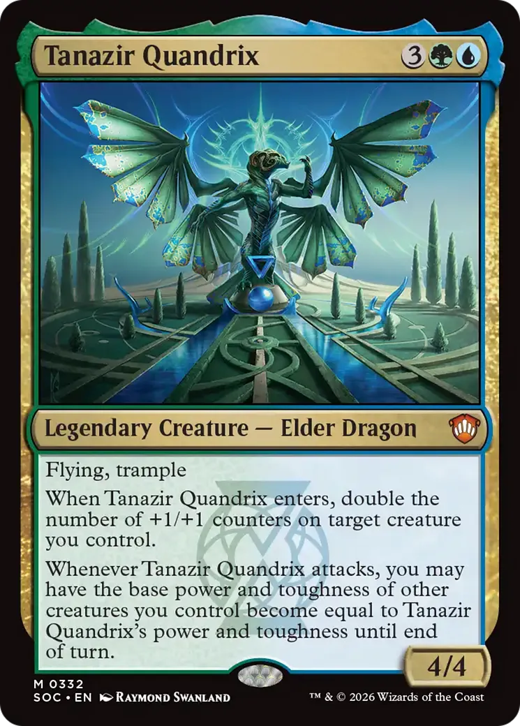 Tanazir Quandrix — Secrets of Strixhaven Commander — Magic: The Gathering
