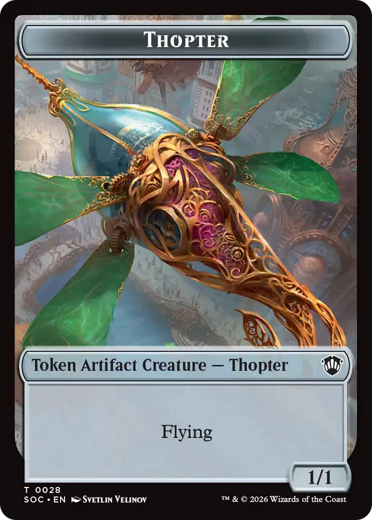 Thopter — Secrets of Strixhaven Commander — Magic: The Gathering