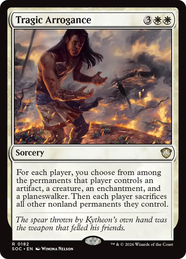 Tragic Arrogance — Secrets of Strixhaven Commander — Magic: The Gathering