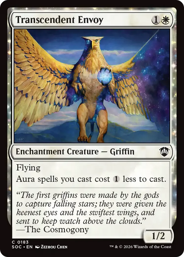 Transcendent Envoy — Secrets of Strixhaven Commander — Magic: The Gathering