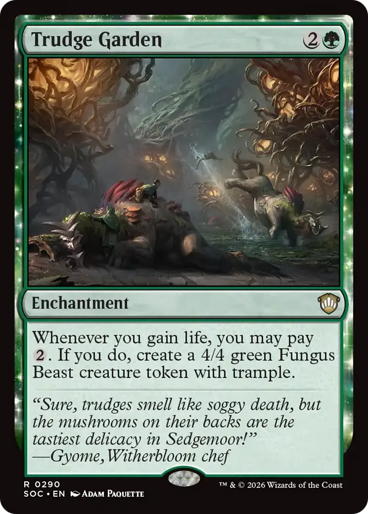 Trudge Garden — Secrets of Strixhaven Commander — Magic: The Gathering