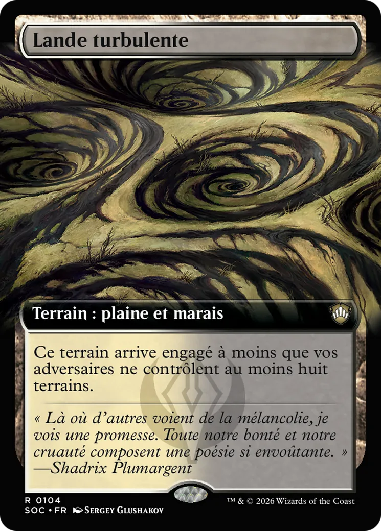 Lande turbulente — Secrets of Strixhaven Commander — Magic: The Gathering