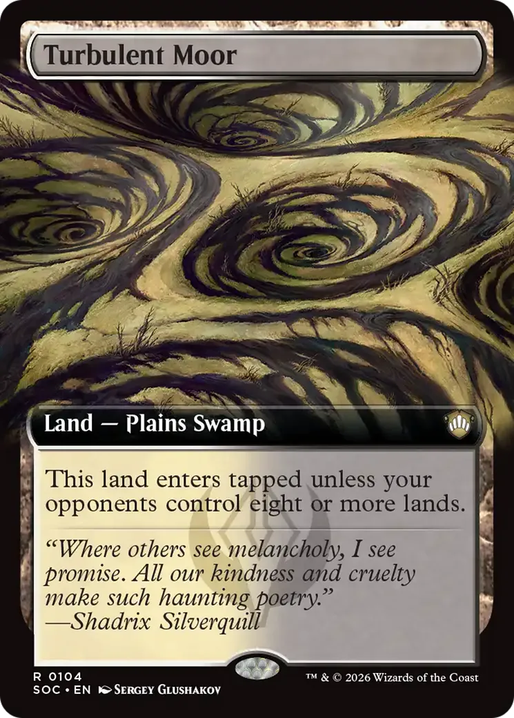 Turbulent Moor — Secrets of Strixhaven Commander — Magic: The Gathering
