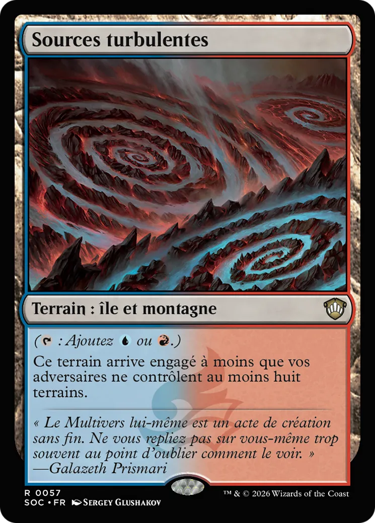 Sources turbulentes — Secrets of Strixhaven Commander — Magic: The Gathering