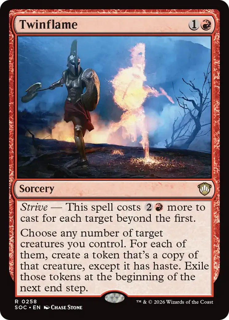 Twinflame — Secrets of Strixhaven Commander — Magic: The Gathering