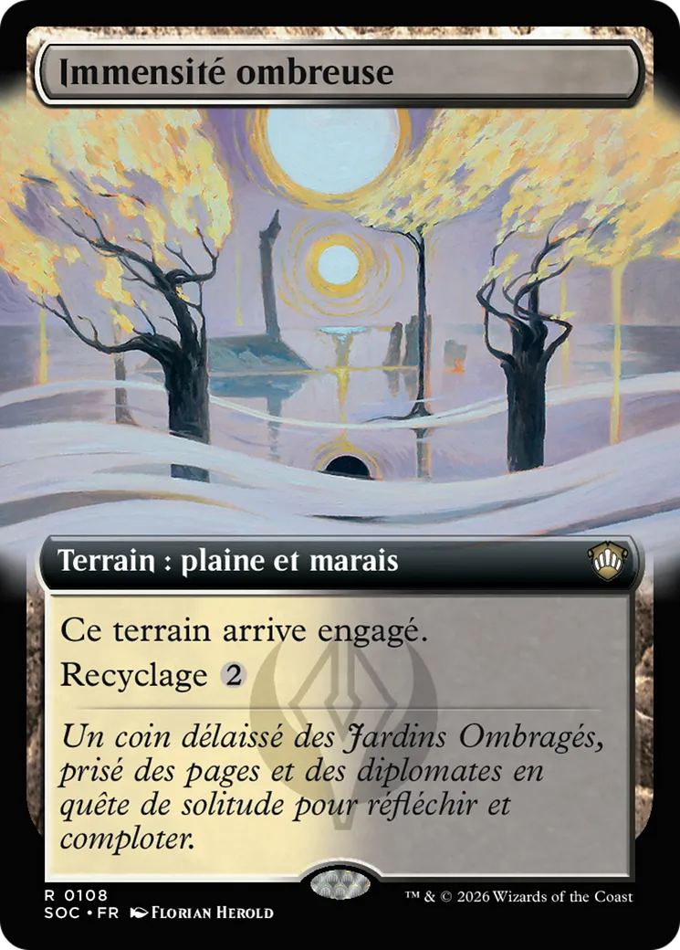 Immensité ombreuse — Secrets of Strixhaven Commander — Magic: The Gathering