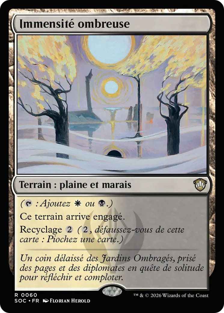 Immensité ombreuse — Secrets of Strixhaven Commander — Magic: The Gathering