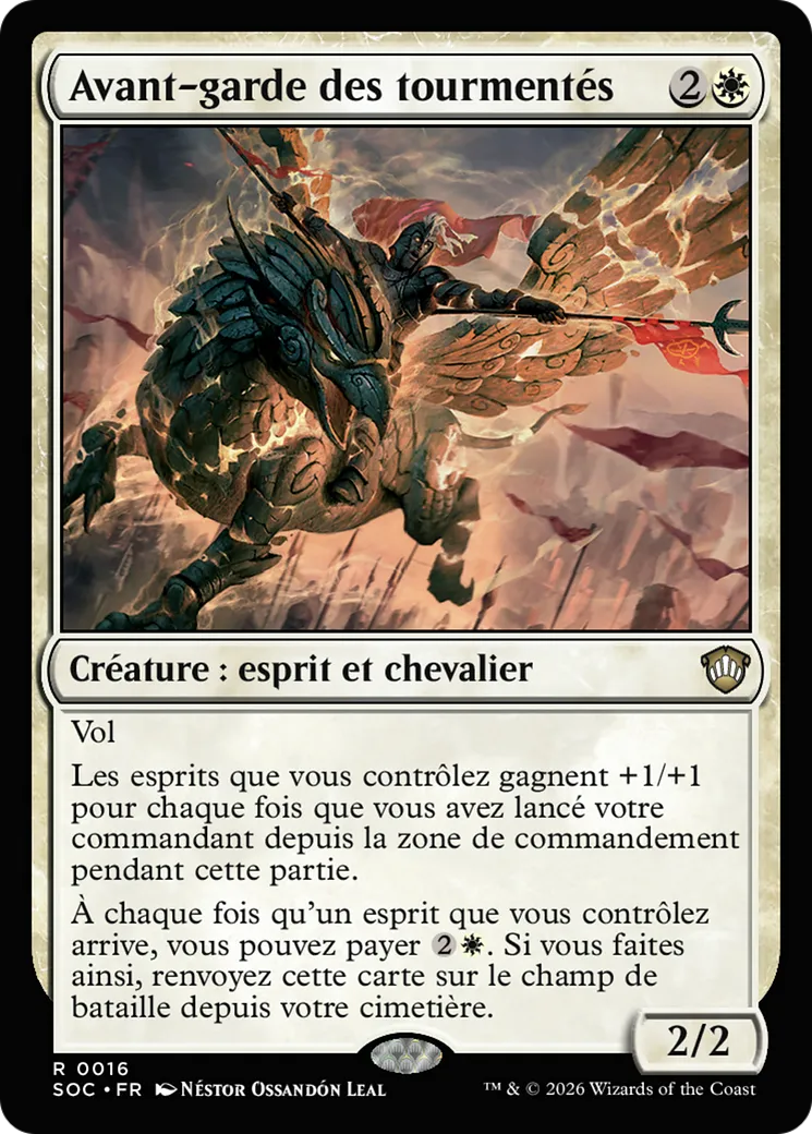 Avant-garde des tourmentés — Secrets of Strixhaven Commander — Magic: The Gathering