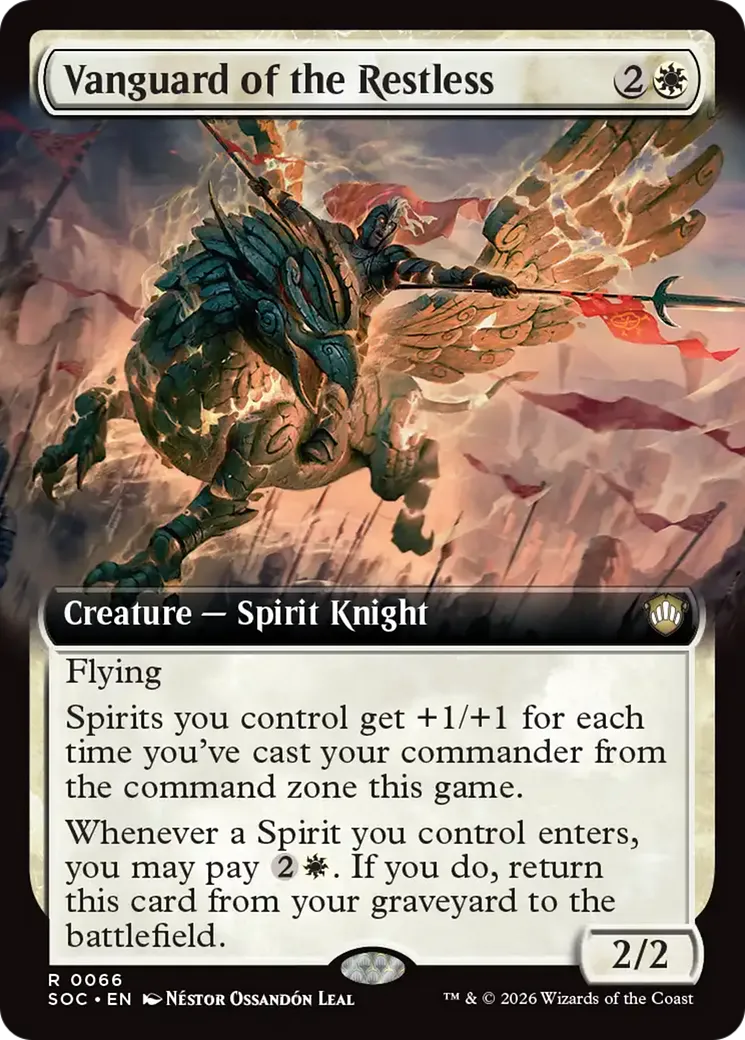 Vanguard of the Restless — Secrets of Strixhaven Commander — Magic: The Gathering