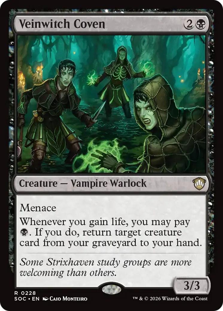 Veinwitch Coven — Secrets of Strixhaven Commander — Magic: The Gathering