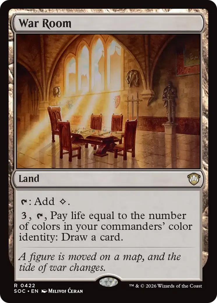War Room — Secrets of Strixhaven Commander — Magic: The Gathering