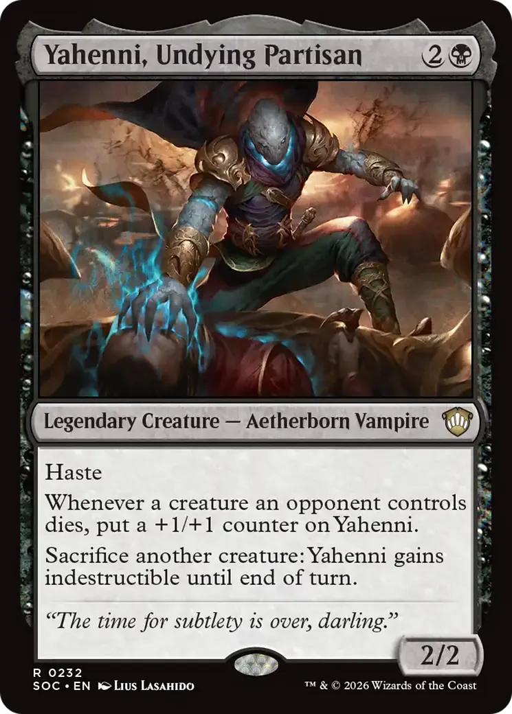 Yahenni, Undying Partisan — Secrets of Strixhaven Commander — Magic: The Gathering