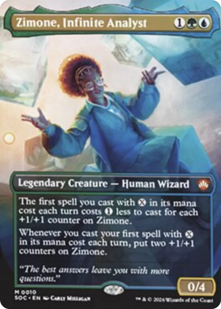 Zimone, Infinite Analyst — Secrets of Strixhaven Commander — Magic: The Gathering