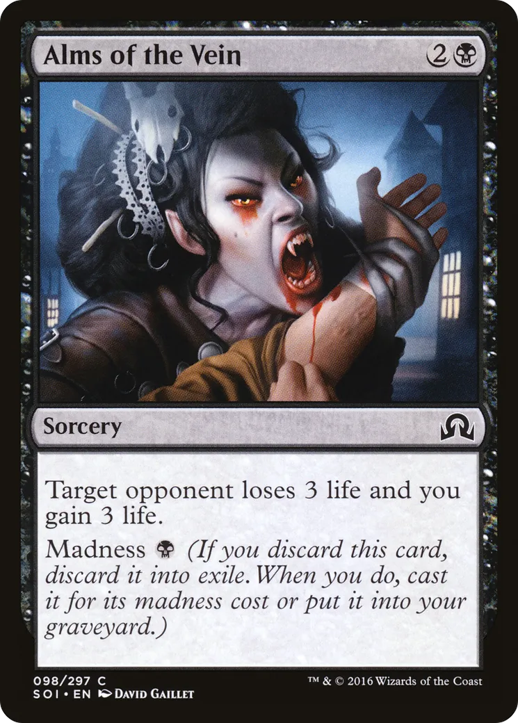 Alms of the Vein — Shadows over Innistrad — Magic: The Gathering
