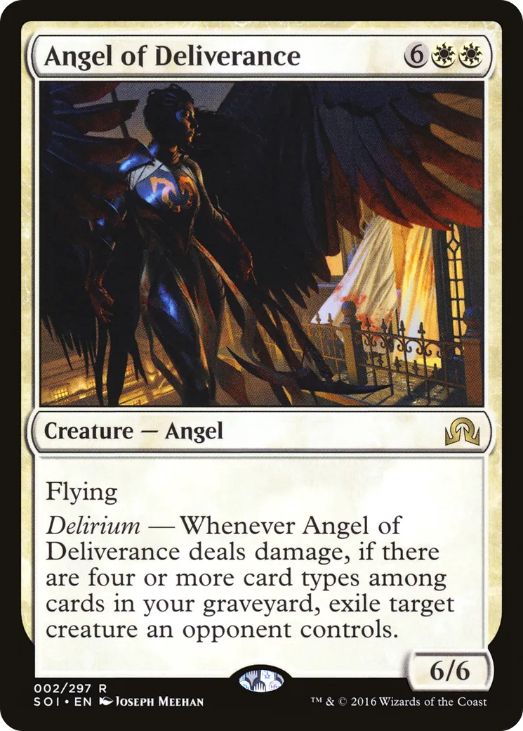 Angel of Deliverance from Shadows over Innistrad - Magic: The Gathering