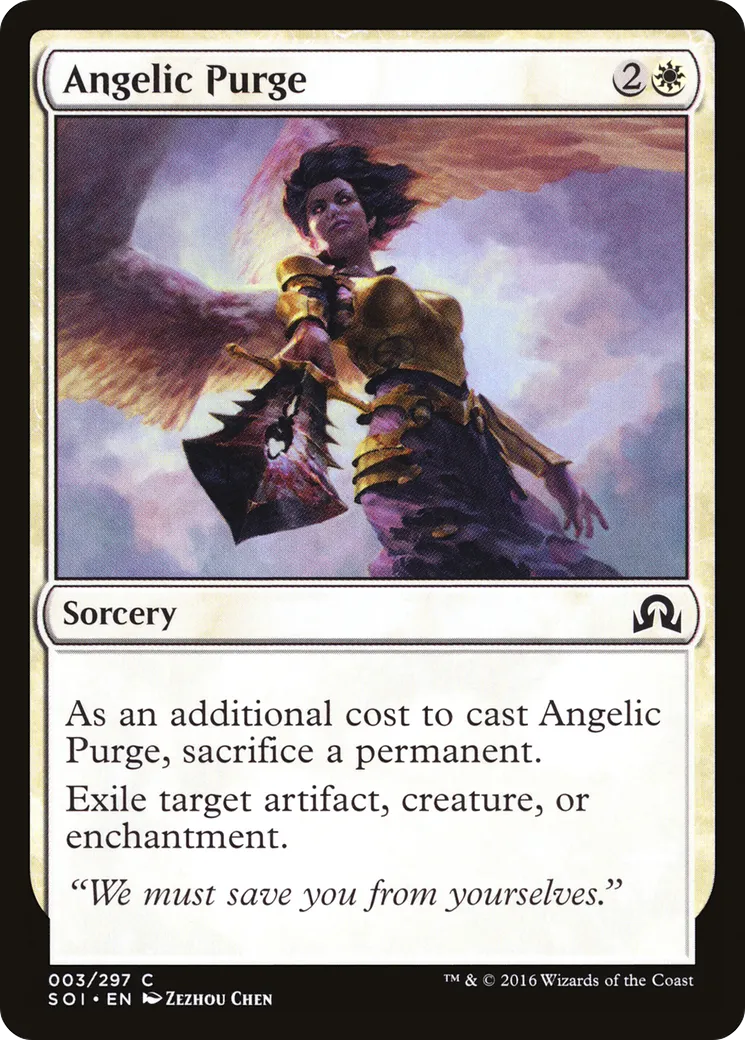 Épuration angélique — Shadows over Innistrad — Magic: The Gathering