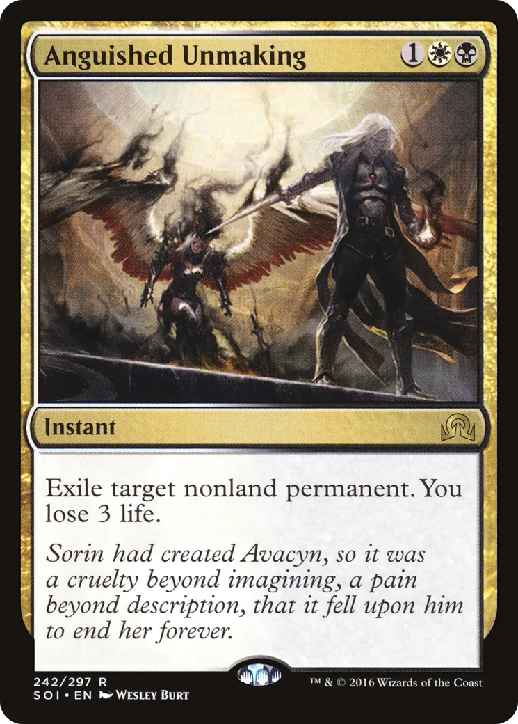 Anguished Unmaking — Shadows over Innistrad — Magic: The Gathering