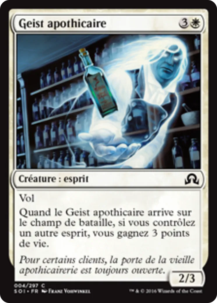 Geist apothicaire — Shadows over Innistrad — Magic: The Gathering