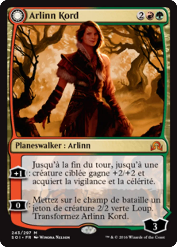 Arlinn Kord // Arlinn, étreinte par la lune — Shadows over Innistrad — Magic: The Gathering