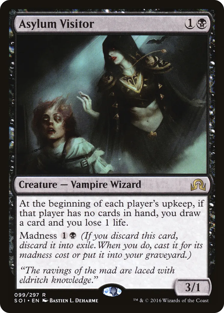 Visiteuse d'asile — Shadows over Innistrad — Magic: The Gathering