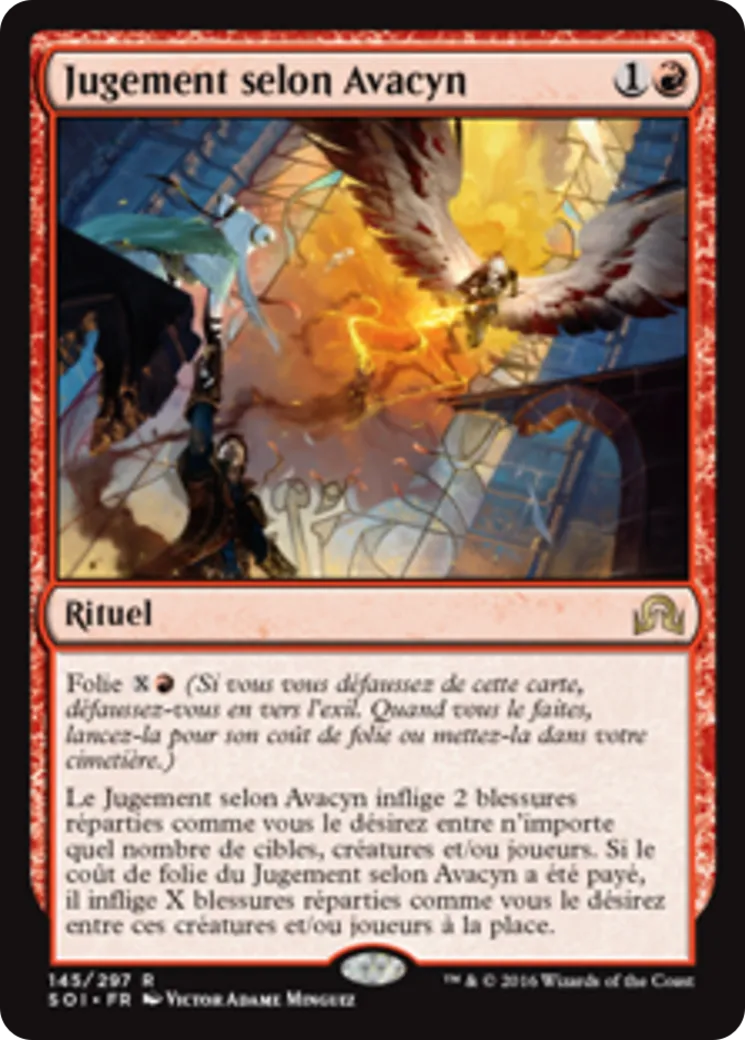 Jugement selon Avacyn — Shadows over Innistrad — Magic: The Gathering