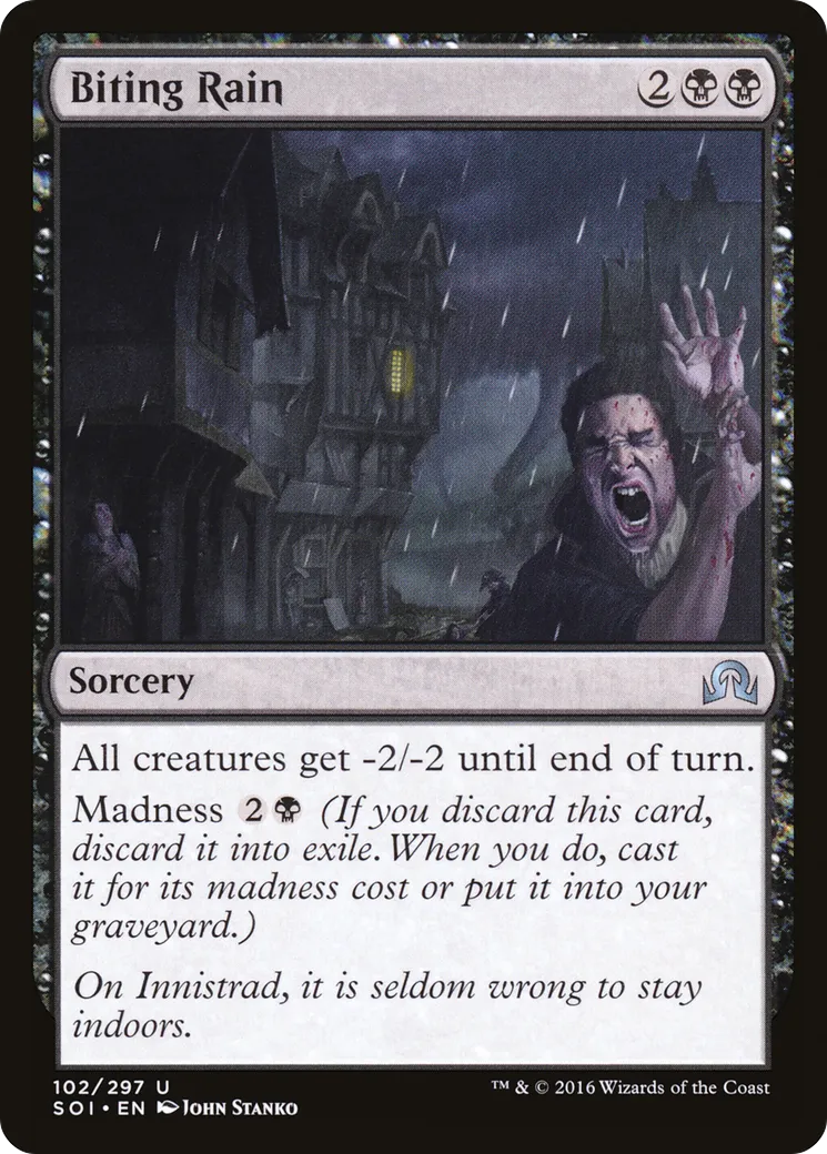 Pluie cinglante — Shadows over Innistrad — Magic: The Gathering