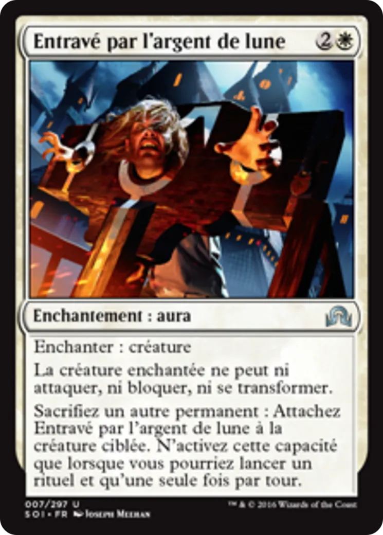 Entravé par l'argent de lune — Shadows over Innistrad — Magic: The Gathering