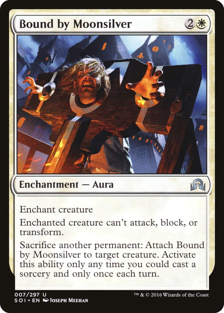 Entravé par l'argent de lune — Shadows over Innistrad — Magic: The Gathering