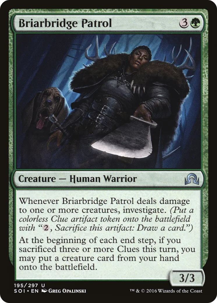 Patrouille du Pont de Bruyère — Shadows over Innistrad — Magic: The Gathering