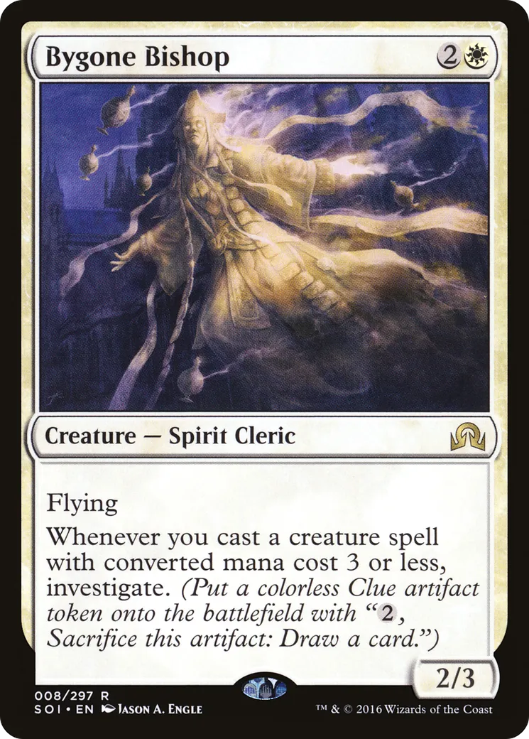 Bygone Bishop — Shadows over Innistrad — Magic: The Gathering