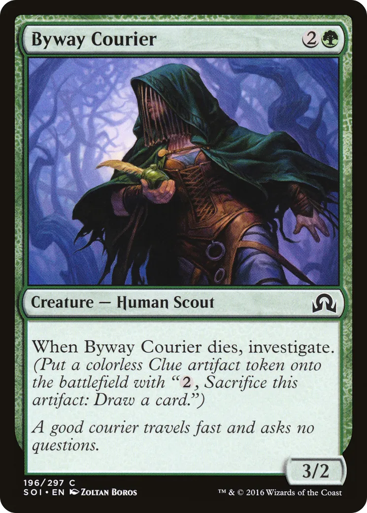 Byway Courier — Shadows over Innistrad — Magic: The Gathering