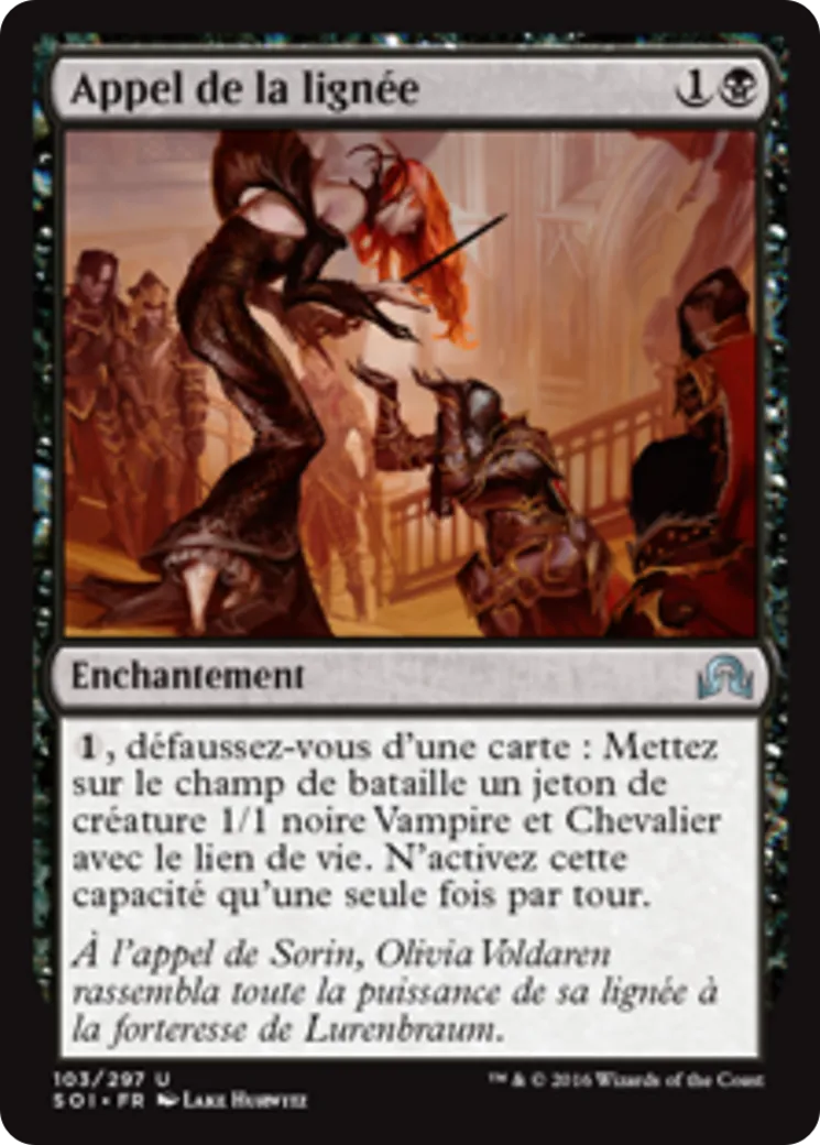 Appel de la lignée — Shadows over Innistrad — Magic: The Gathering