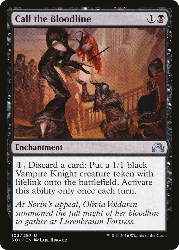 Call the Bloodline — Shadows over Innistrad — Magic: The Gathering