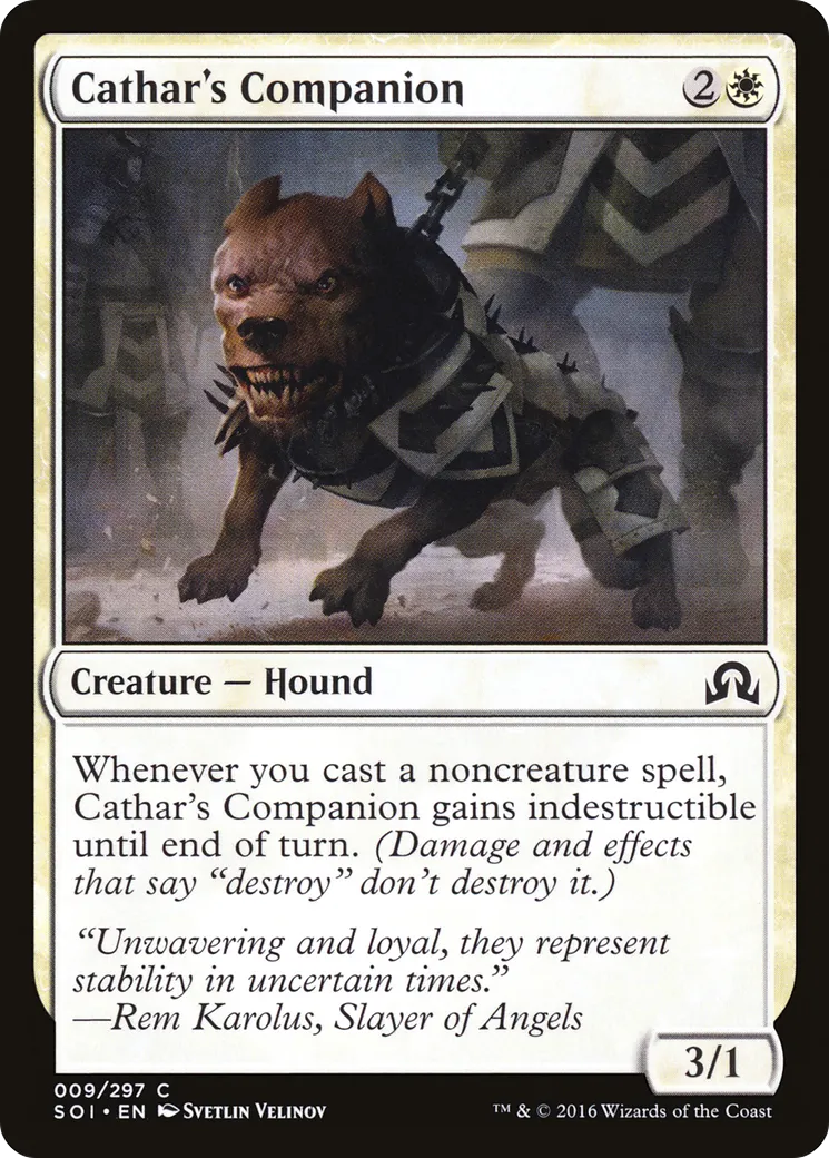 Cathar's Companion from Shadows over Innistrad - Magic: The Gathering