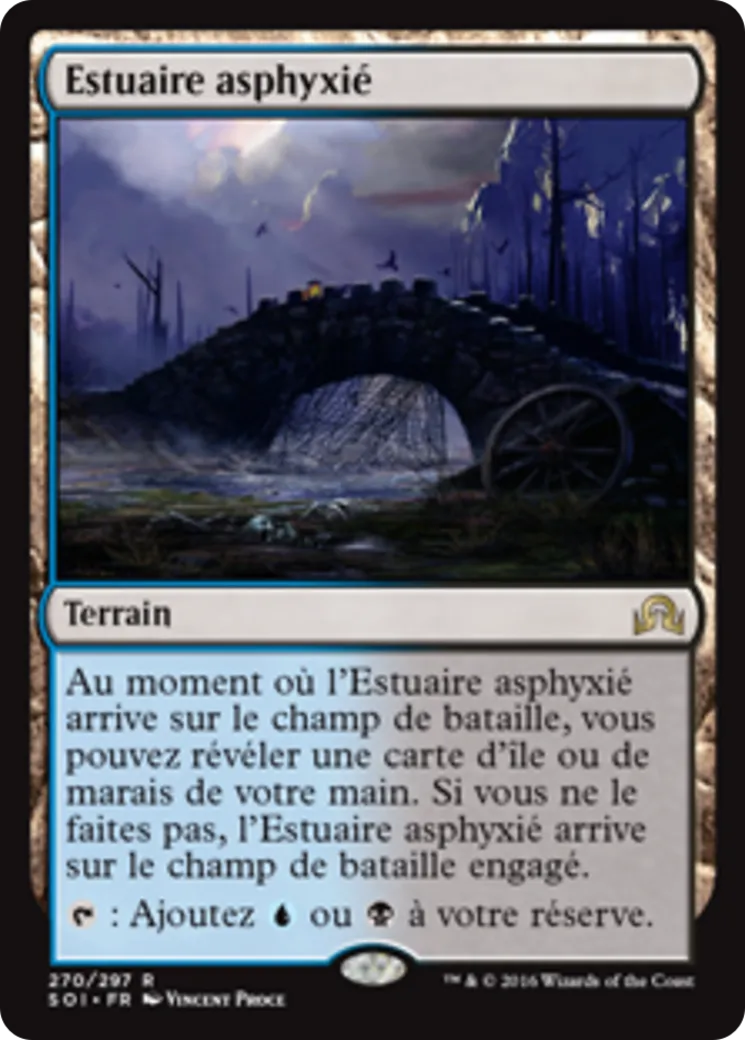 Estuaire asphyxié — Shadows over Innistrad — Magic: The Gathering