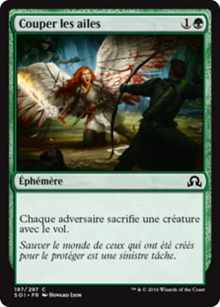 Couper les ailes — Shadows over Innistrad — Magic: The Gathering