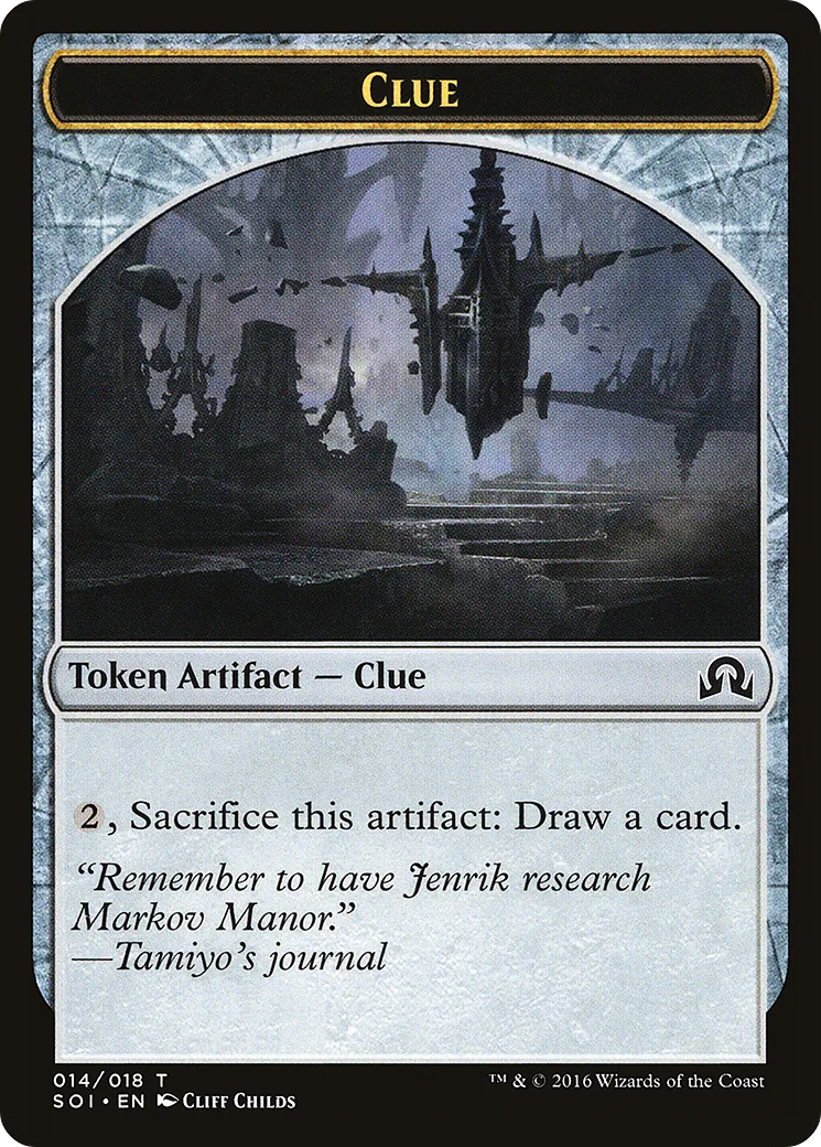 Clue — Shadows over Innistrad — Magic: The Gathering