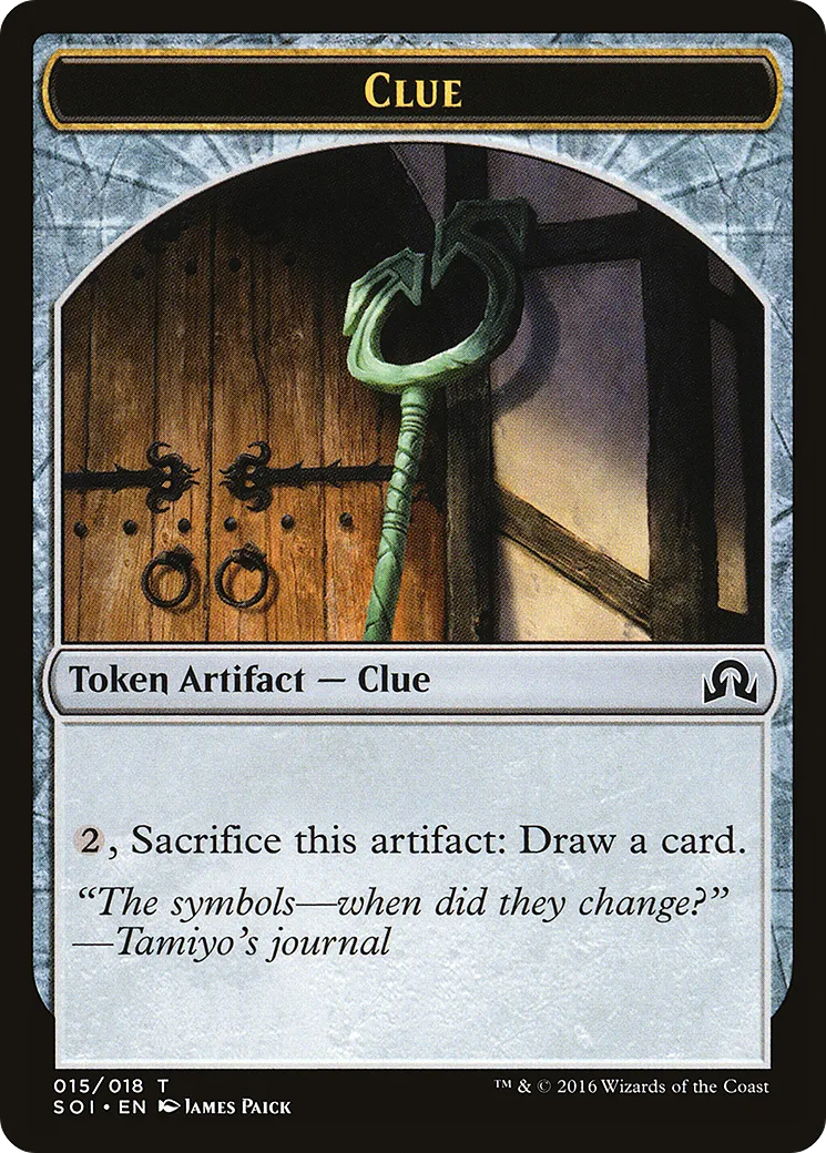 Clue — Shadows over Innistrad — Magic: The Gathering