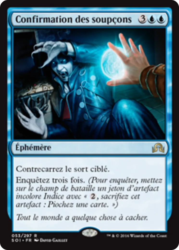 Confirmation des soupçons — Shadows over Innistrad — Magic: The Gathering