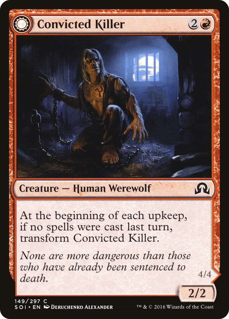 Tueur condamné // Hurleur marqué au fer — Shadows over Innistrad — Magic: The Gathering