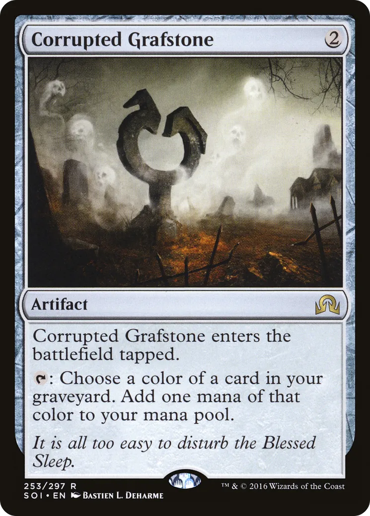 Corrupted Grafstone — Shadows over Innistrad — Magic: The Gathering