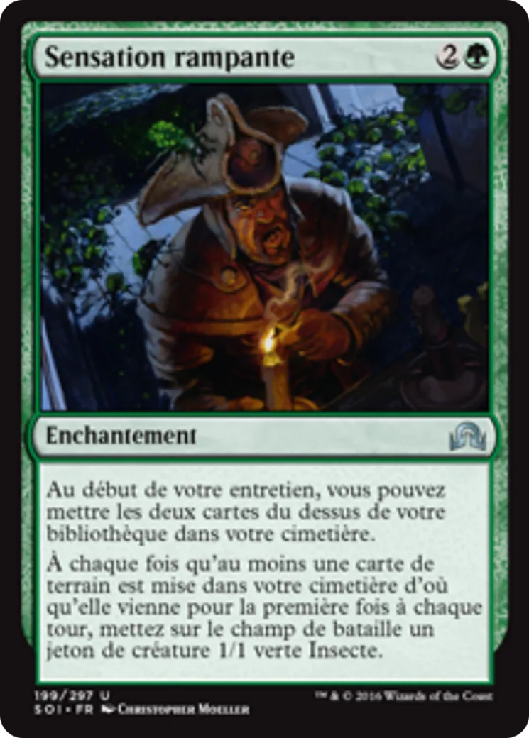 Sensation rampante — Shadows over Innistrad — Magic: The Gathering