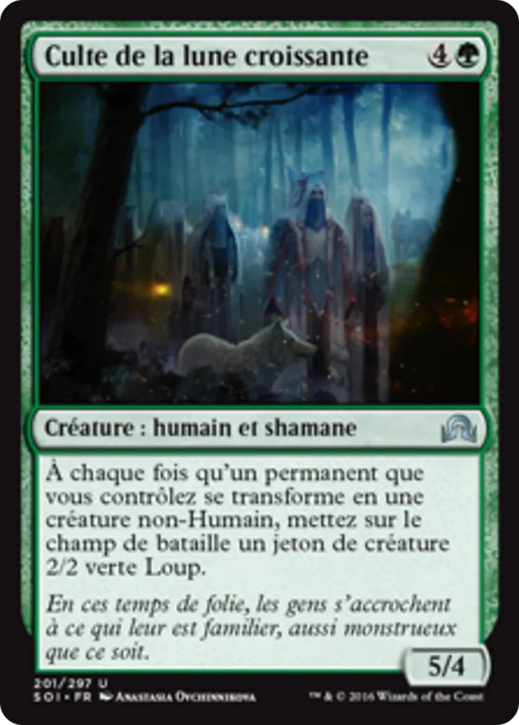 Culte de la lune croissante — Shadows over Innistrad — Magic: The Gathering