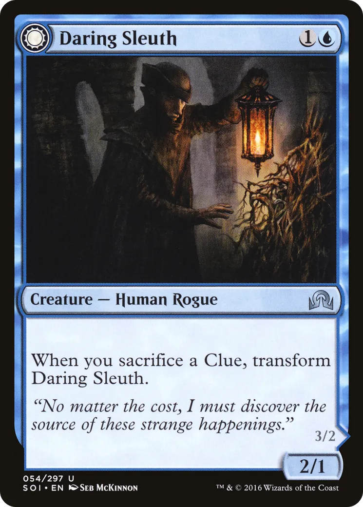 Limier audacieux // Porteur d'irrésistibles vérités — Shadows over Innistrad — Magic: The Gathering