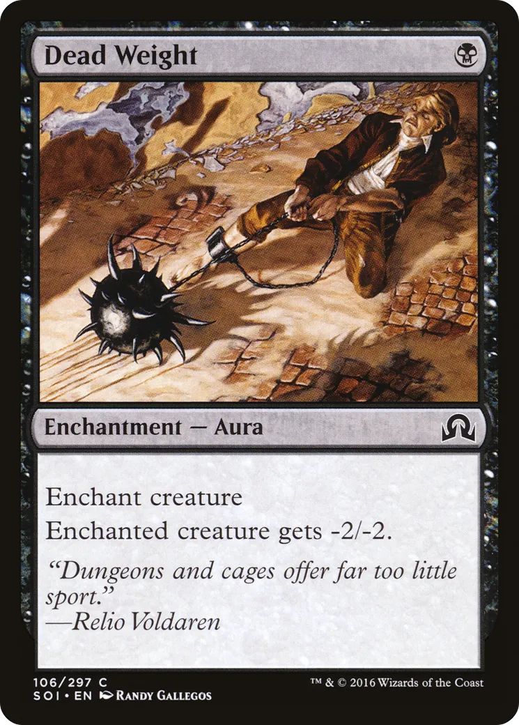 Poids mort — Shadows over Innistrad — Magic: The Gathering