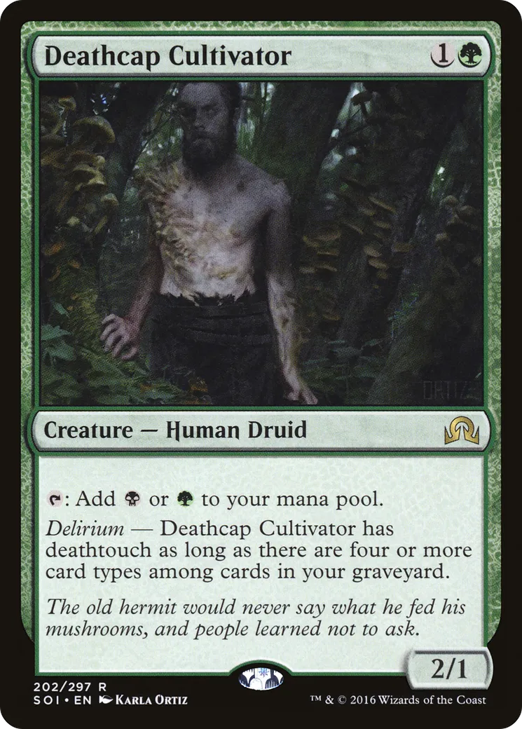 Deathcap Cultivator — Shadows over Innistrad — Magic: The Gathering