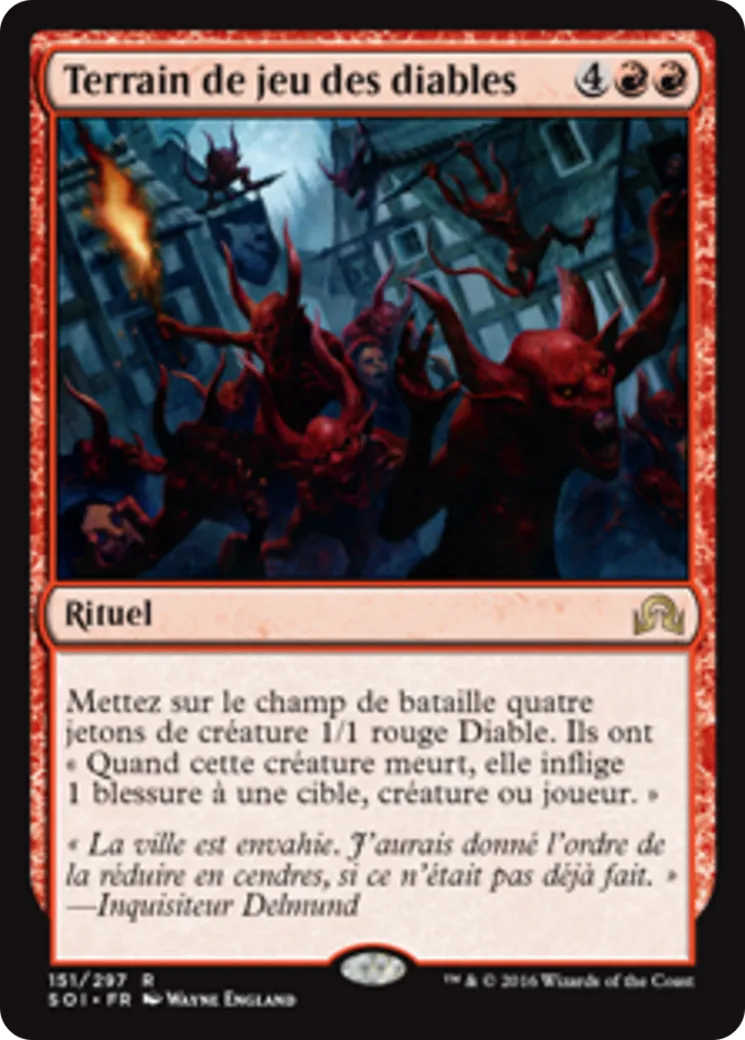 Terrain de jeu des diables — Shadows over Innistrad — Magic: The Gathering